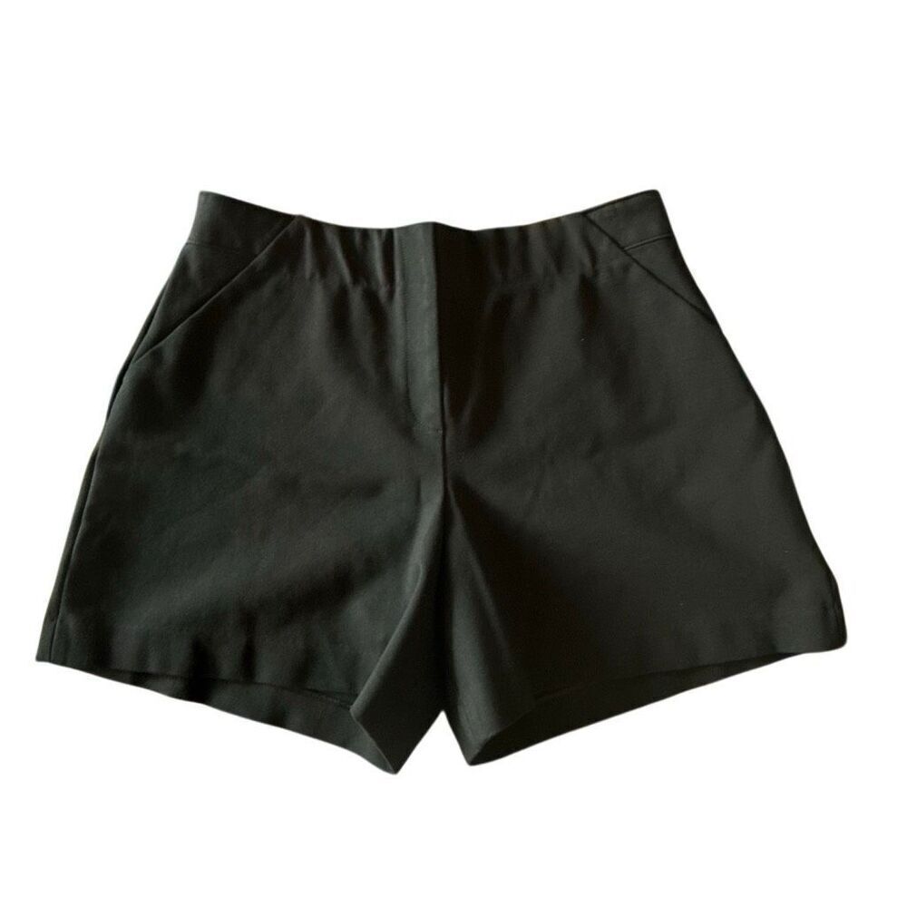 Spanx High Waisted The Perfect A-line Stretch Shaping Pull-on Shorts Black Large